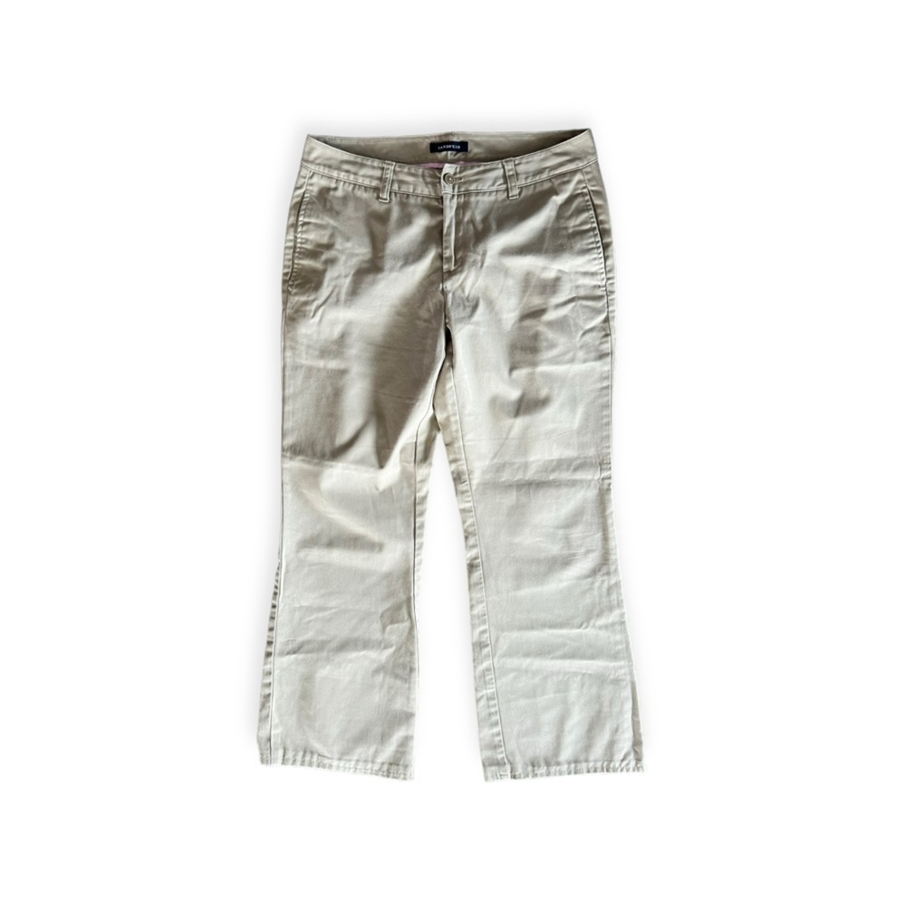 Lands End khakis pants sz 4 small casual